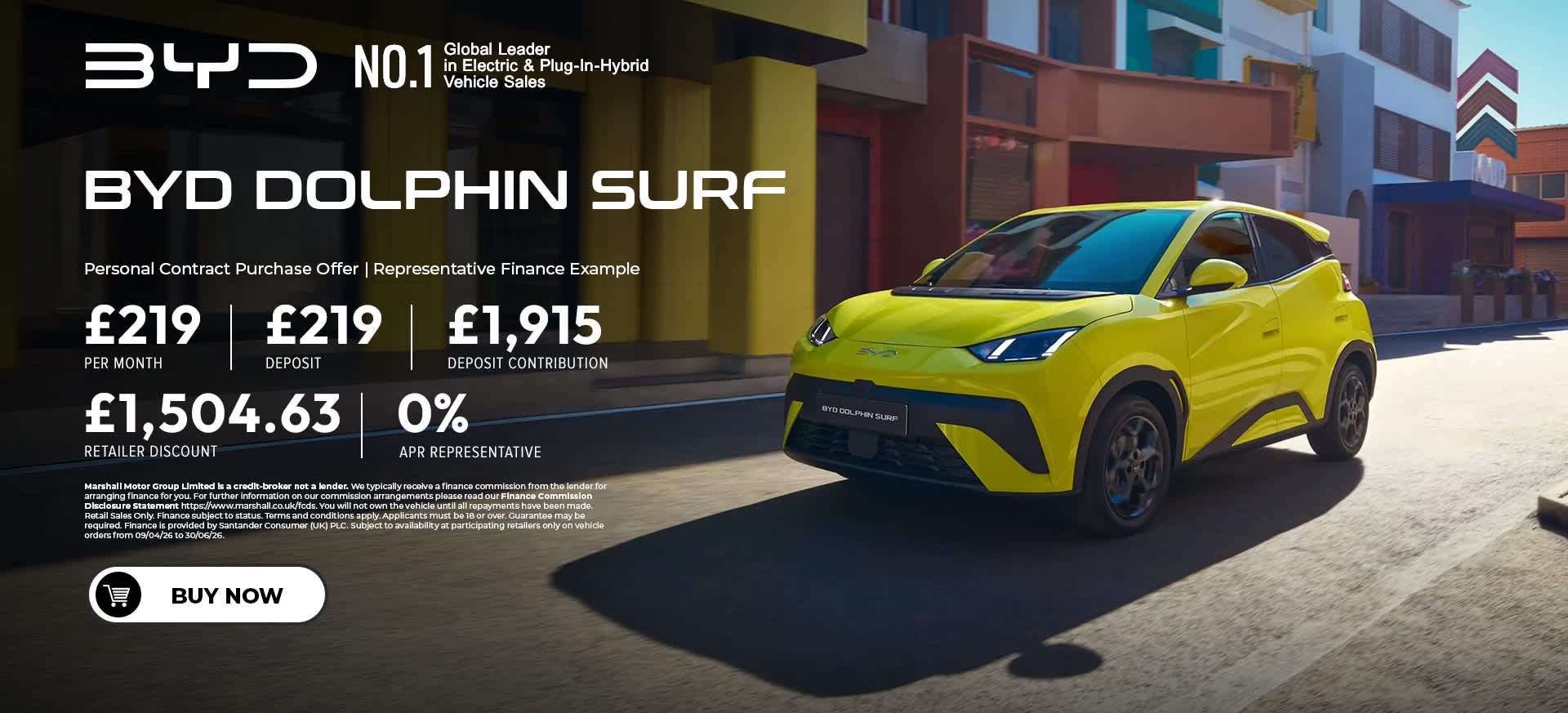 BYD DOLPHIN SURF PERSONAL CONTRACT PURCHASE OFFER