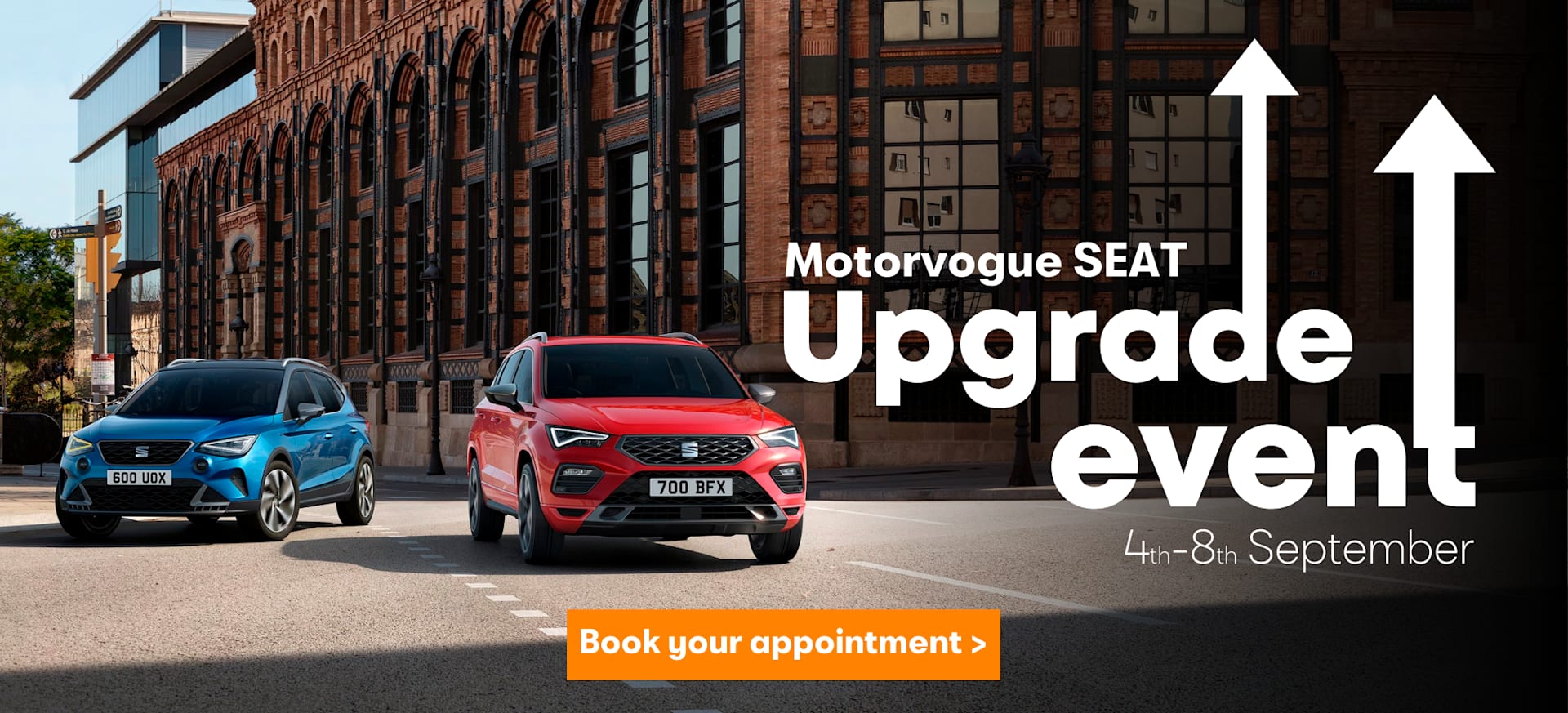 SEAT Upgrade Event