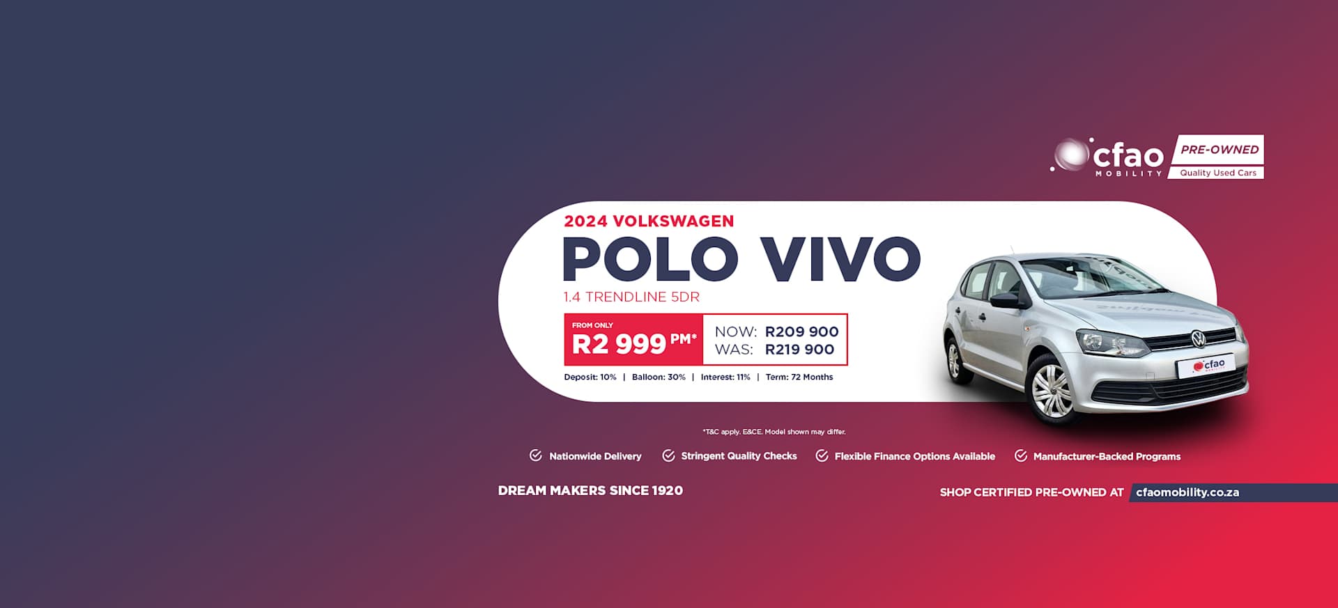 2024 Volkswagen Polo Vivo 1.4 Trendline 5DR