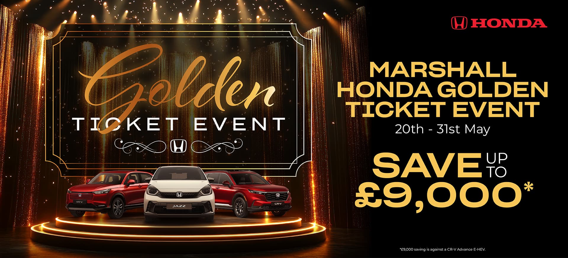 Marshall Honda Golden Ticket Event