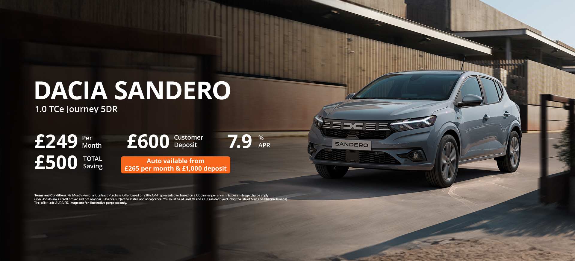 New Dacia Sandero