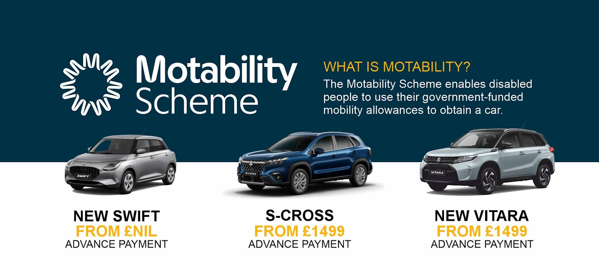 Q1 2025 Motability banner