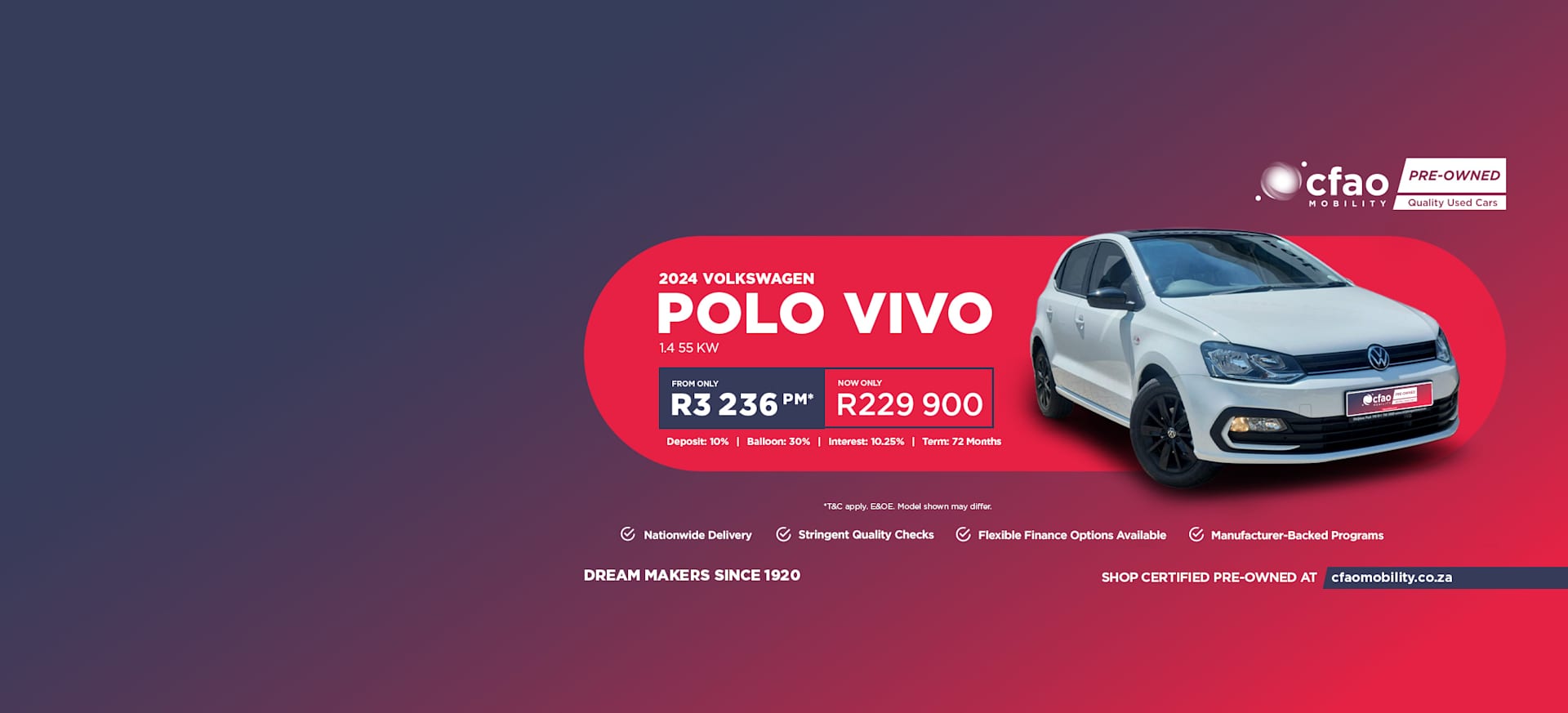 2024 Volkswagen Polo Vivo 1.4 55kW