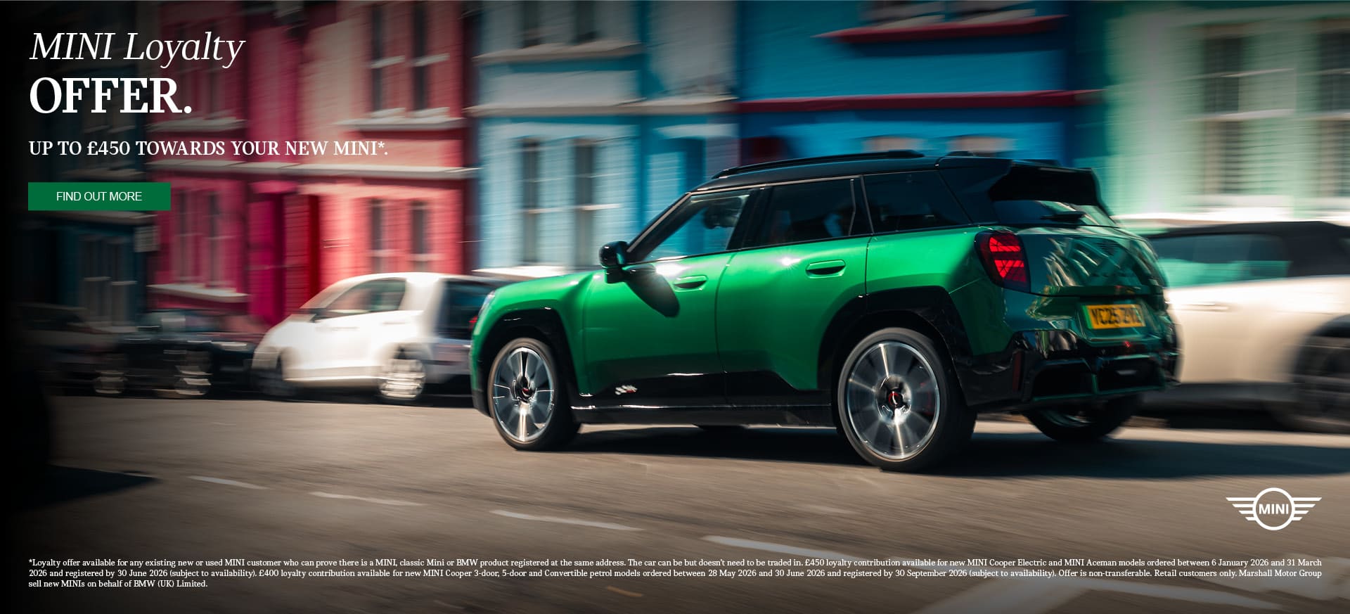 MINI LOYALTY OFFER.