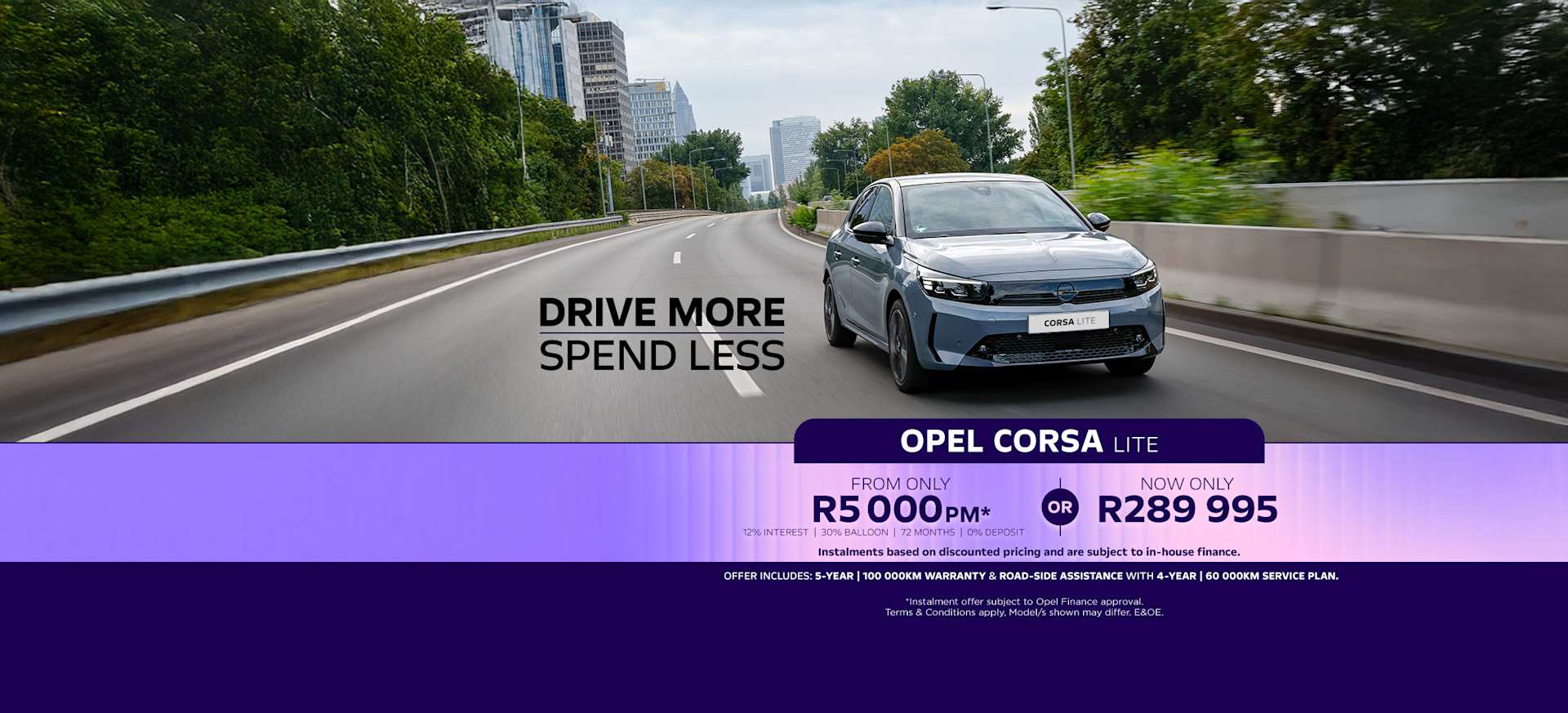 New Opel Corsa Lite Special Offer from only R5 000pm*