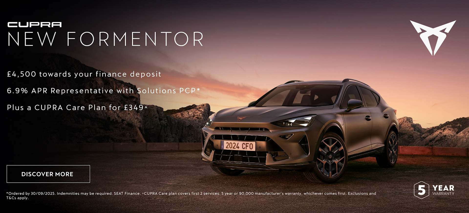 CUPRA Formentor Q3 25