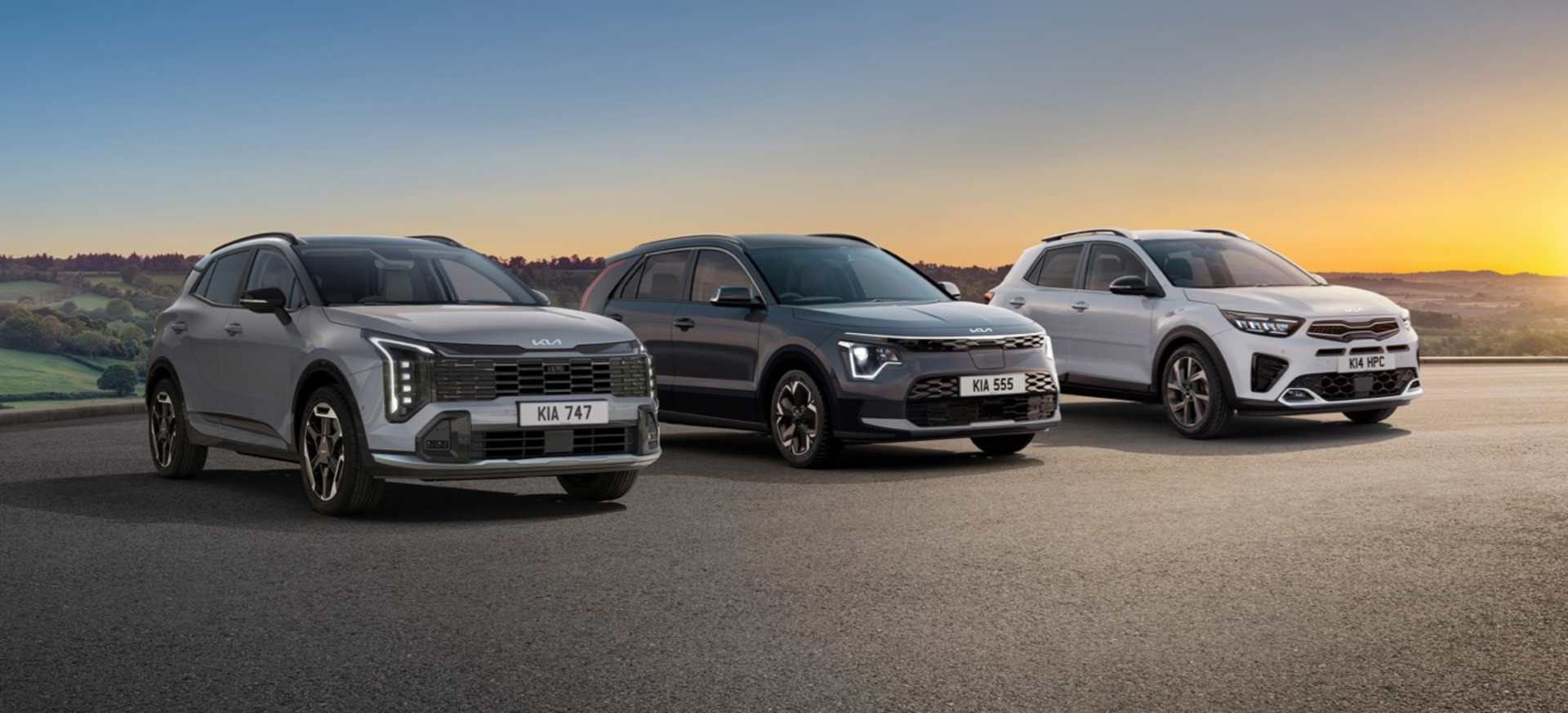 With the Kia range on Motability. 