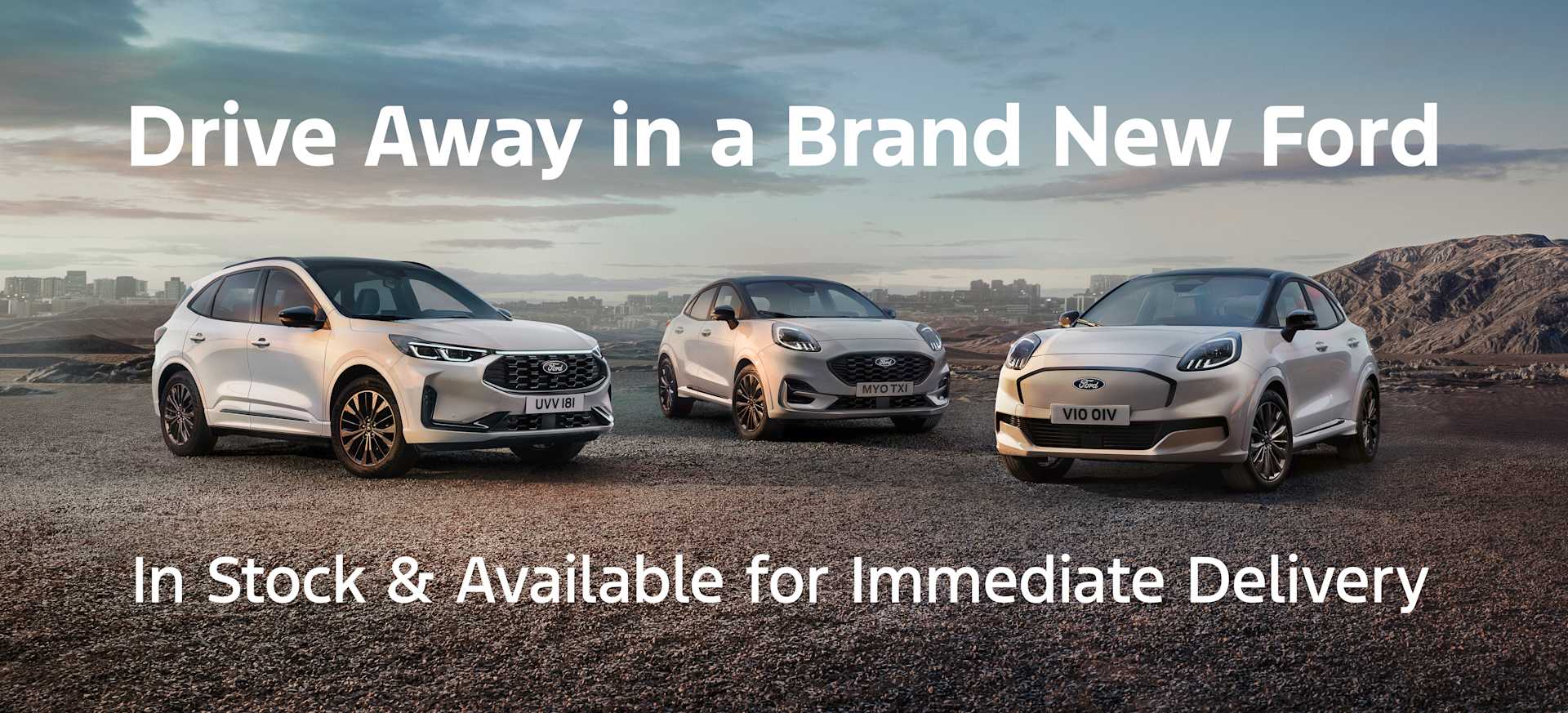 Brand New 75-Plate Fords In Stock Now!