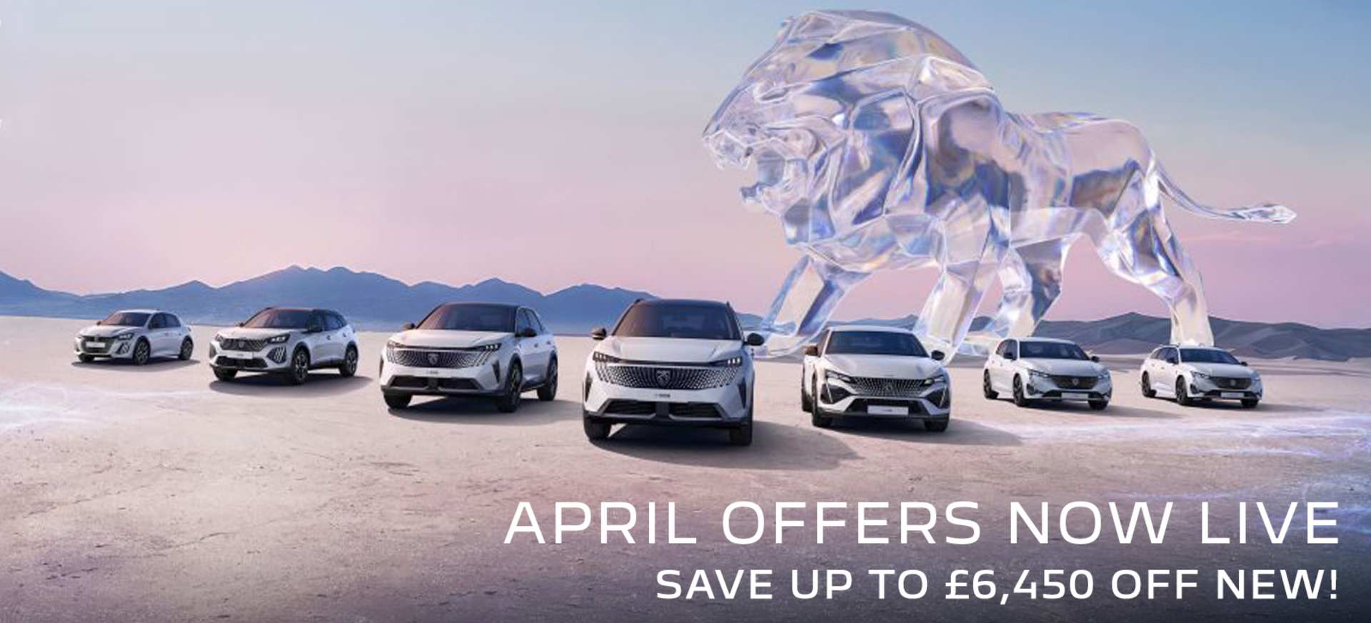 Peugeot Offers now live Q2 2025