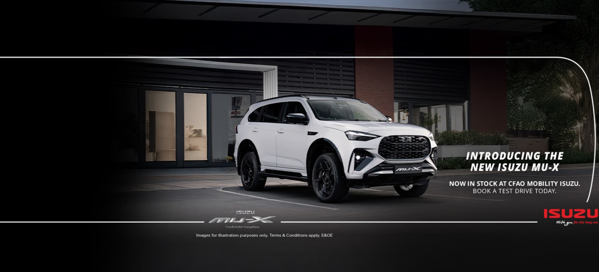 New Isuzu MU-X now available at CFAO Mobility 