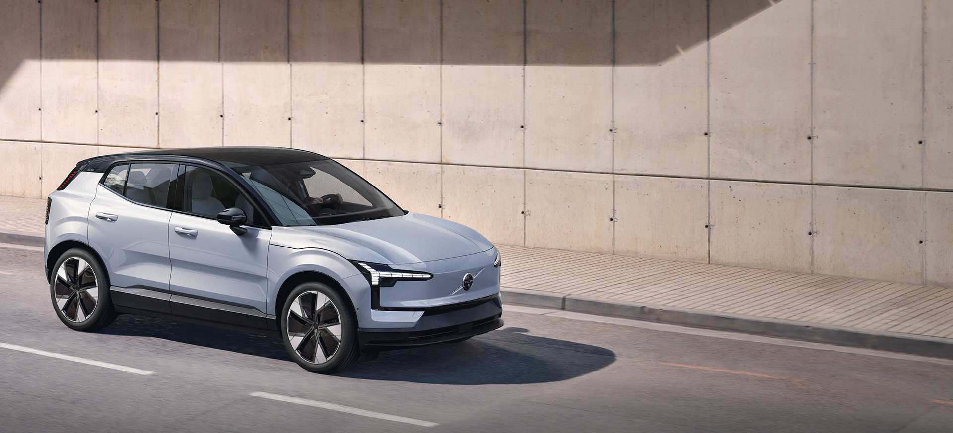 The fully electric EX30 