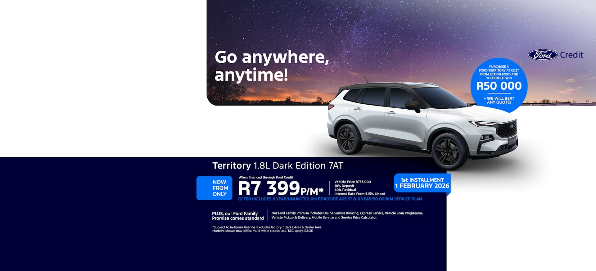 Ford Territory Dark Edition