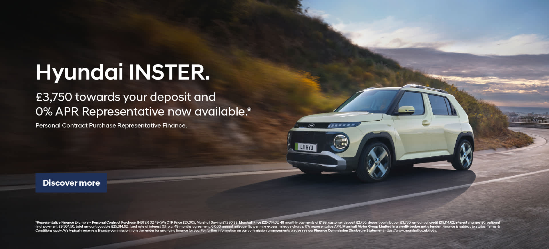 Inster PCP Offer