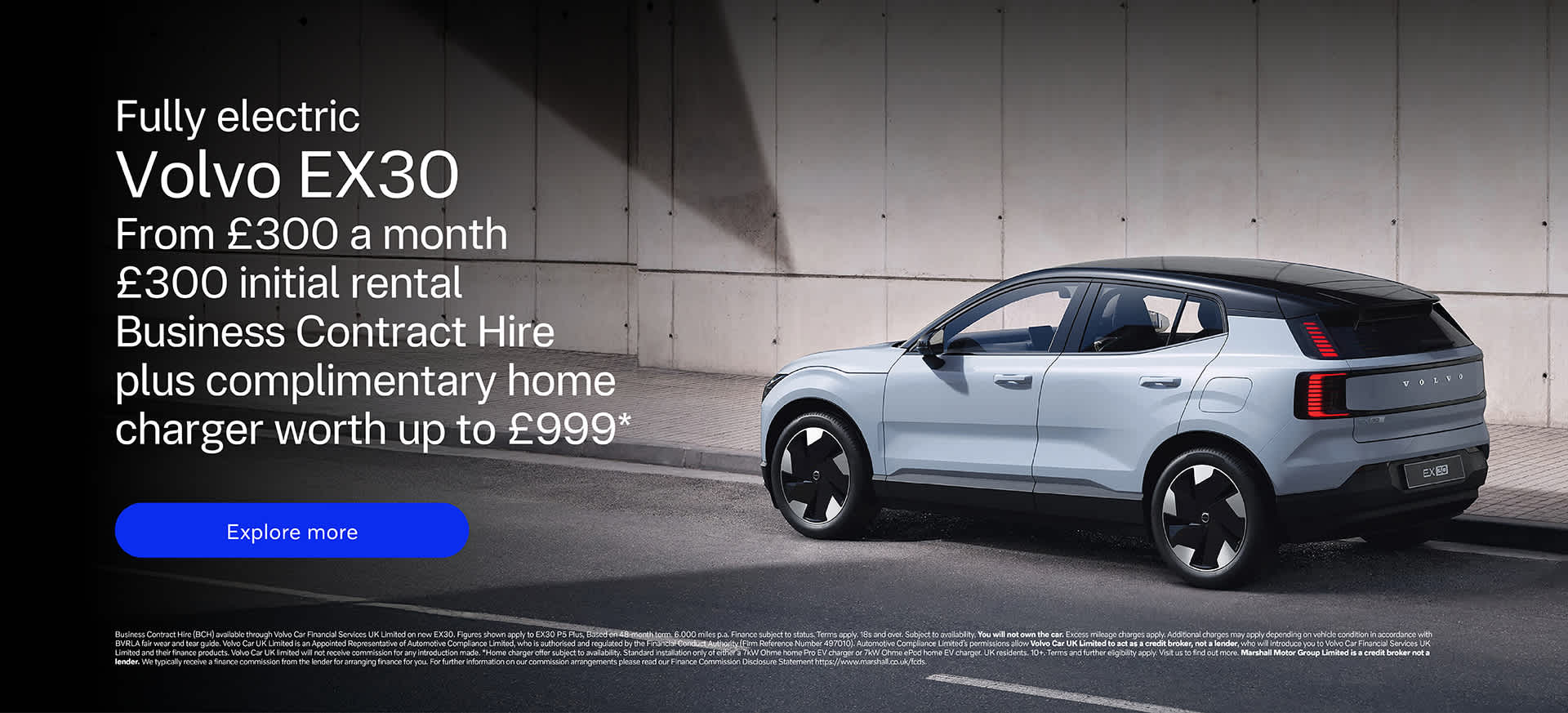 Volvo EX30 Business Contract Hire Offer