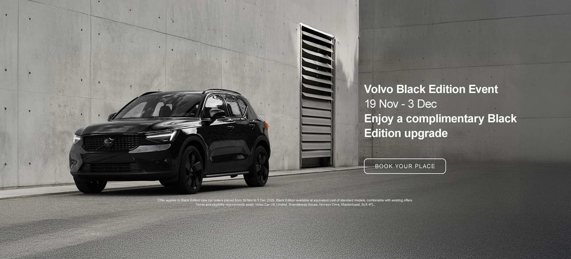 Volvo Black Edition Event 2025