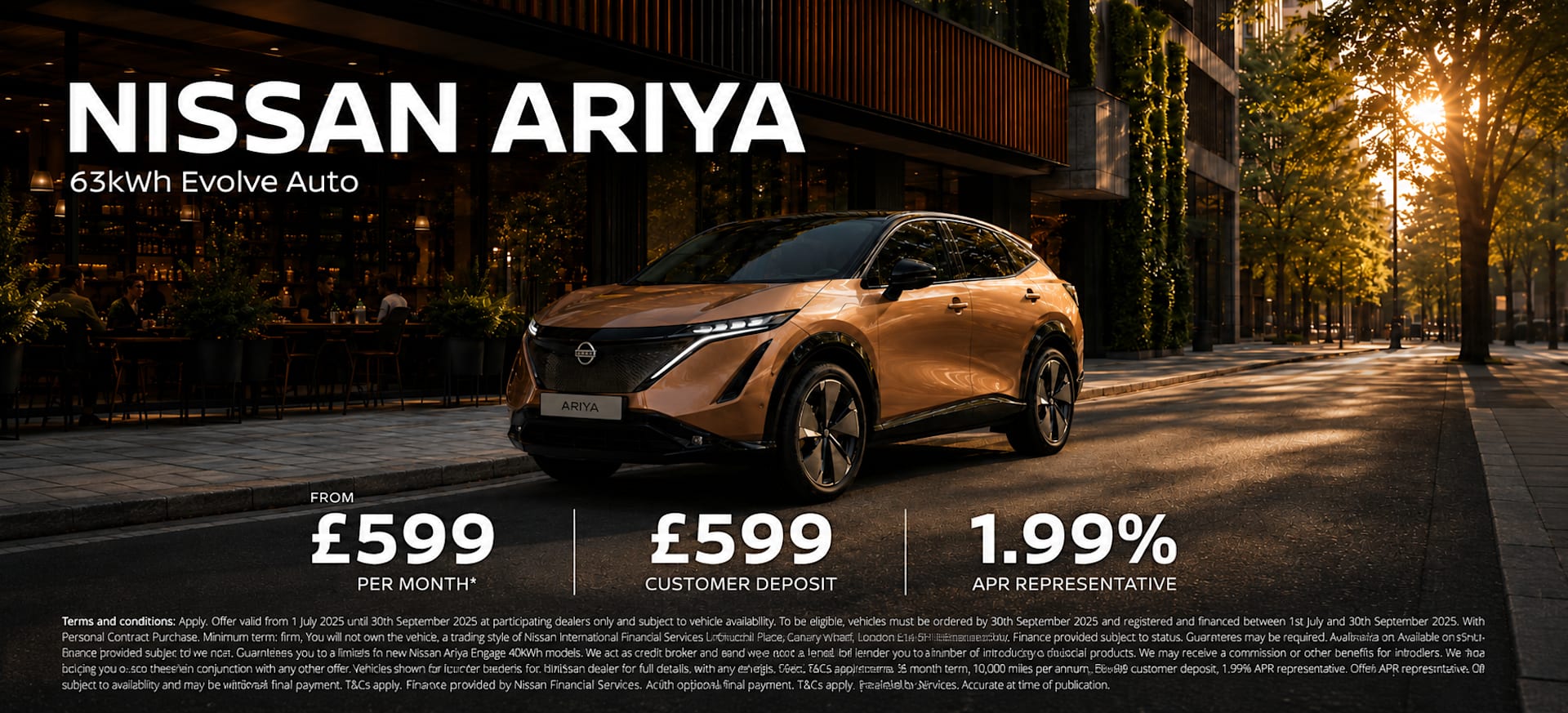 Nissan Ariya Q3 offers 26