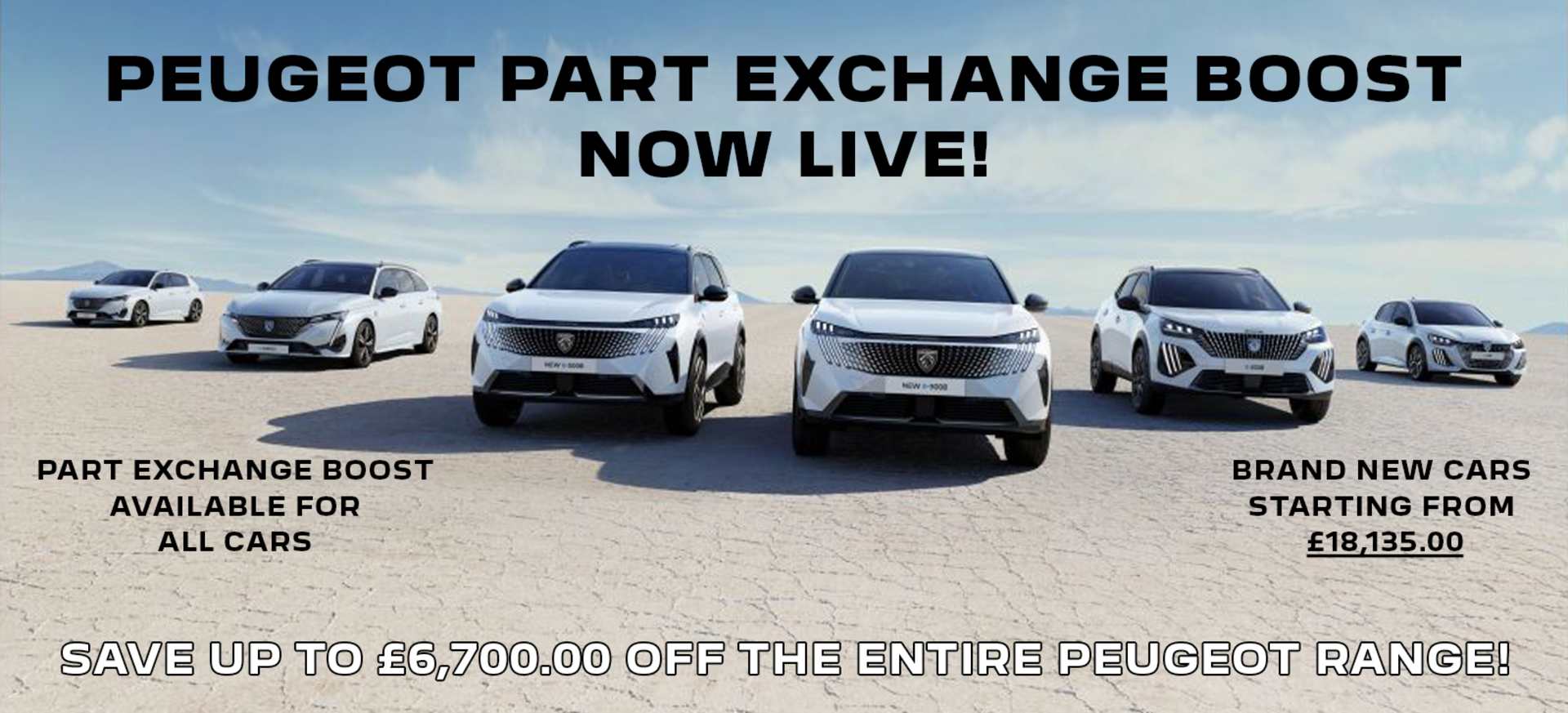 Peugeot Part Exchange Boost Offer