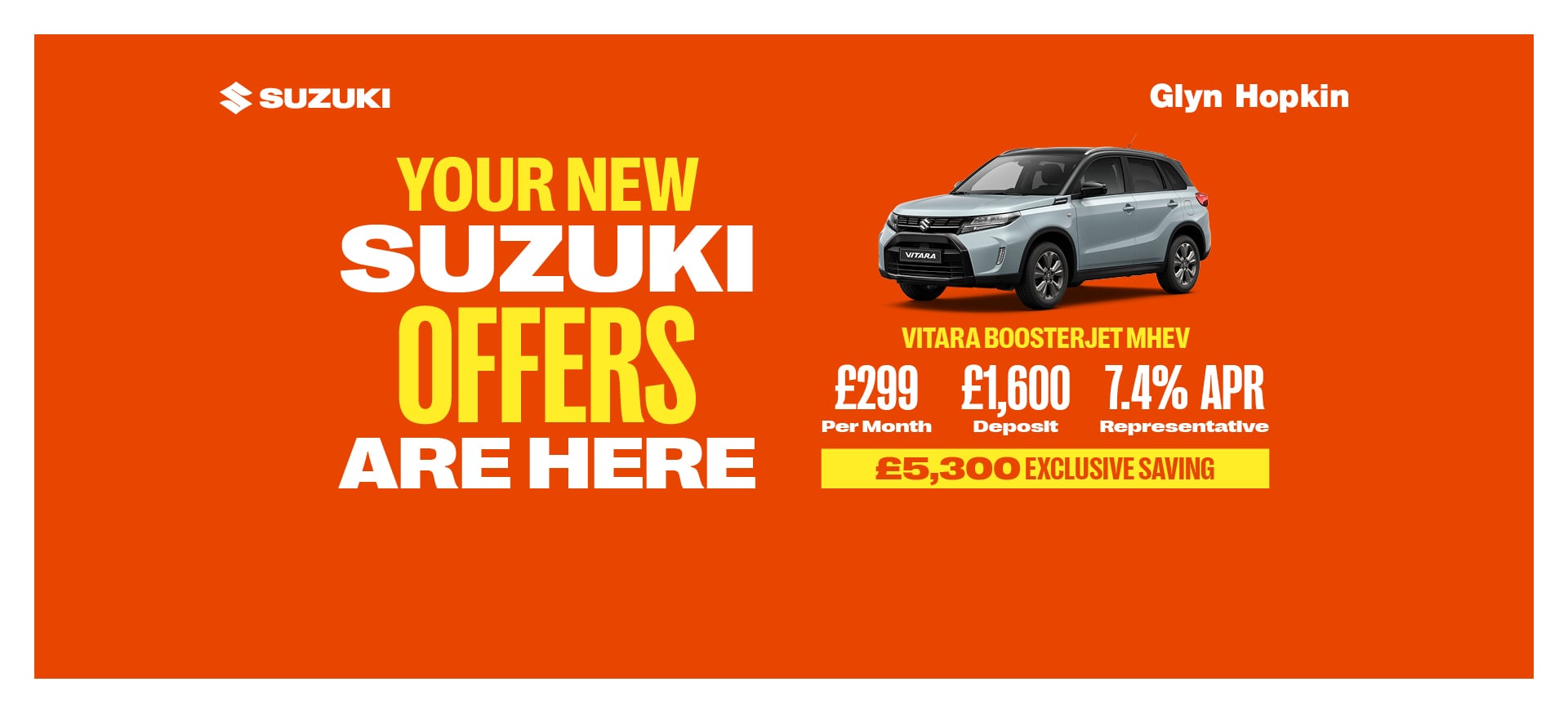 Suzuki Vitara q2 Banner