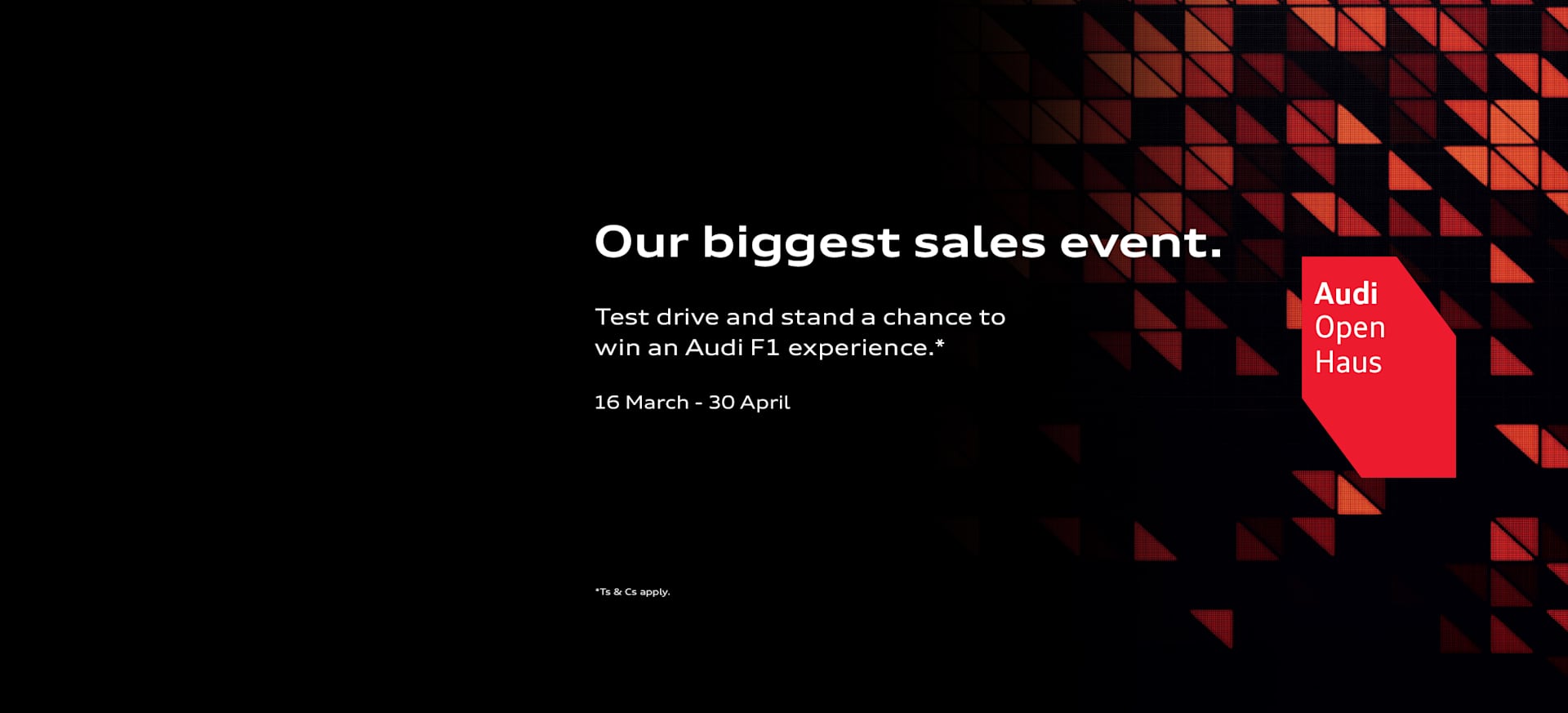 Audi Open Haus Sales Event CFAO Mobility