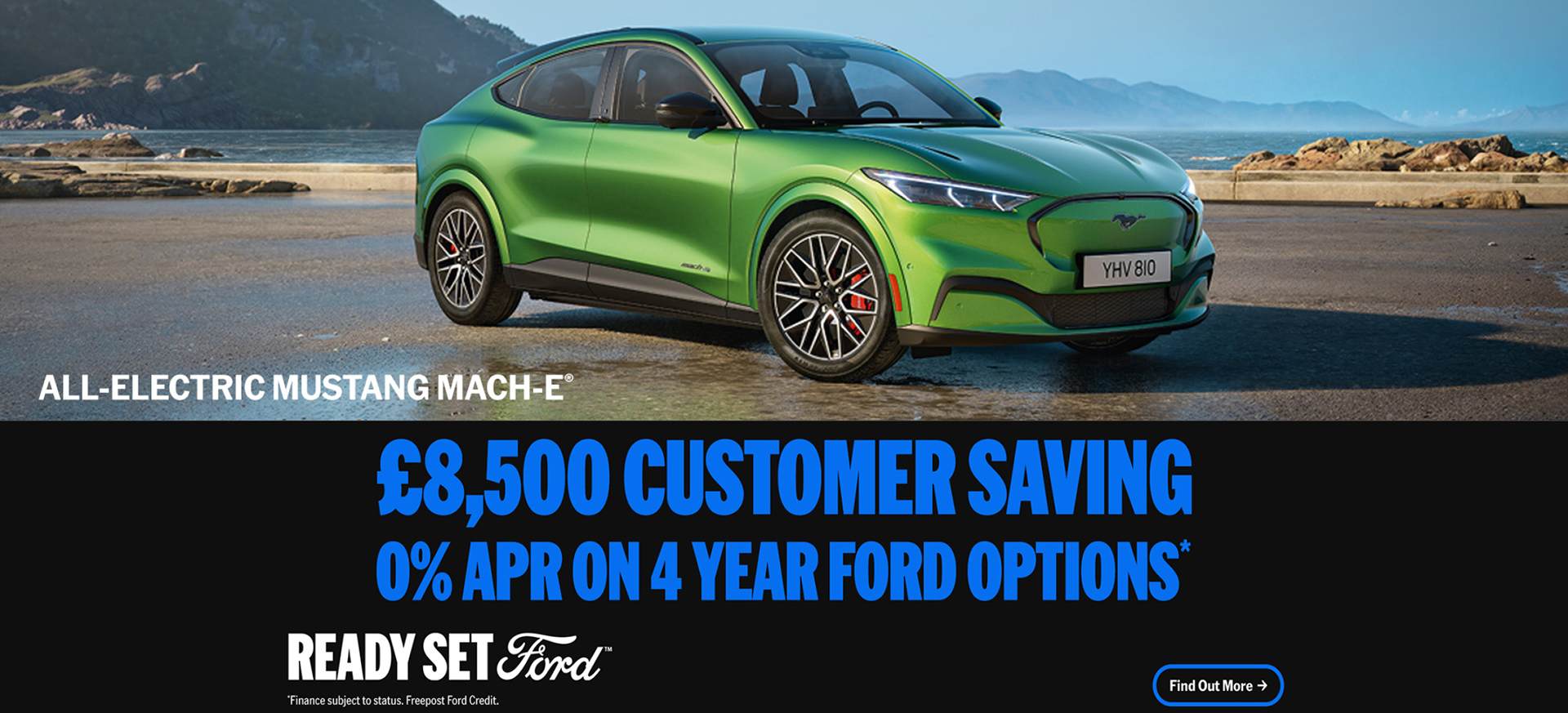 Save £8,500 on a Mustang Mach-E