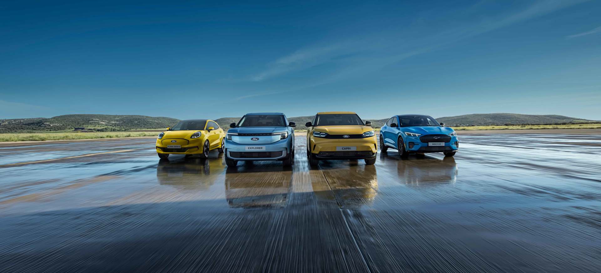 Experience the All-Electric Capri & Explorer.