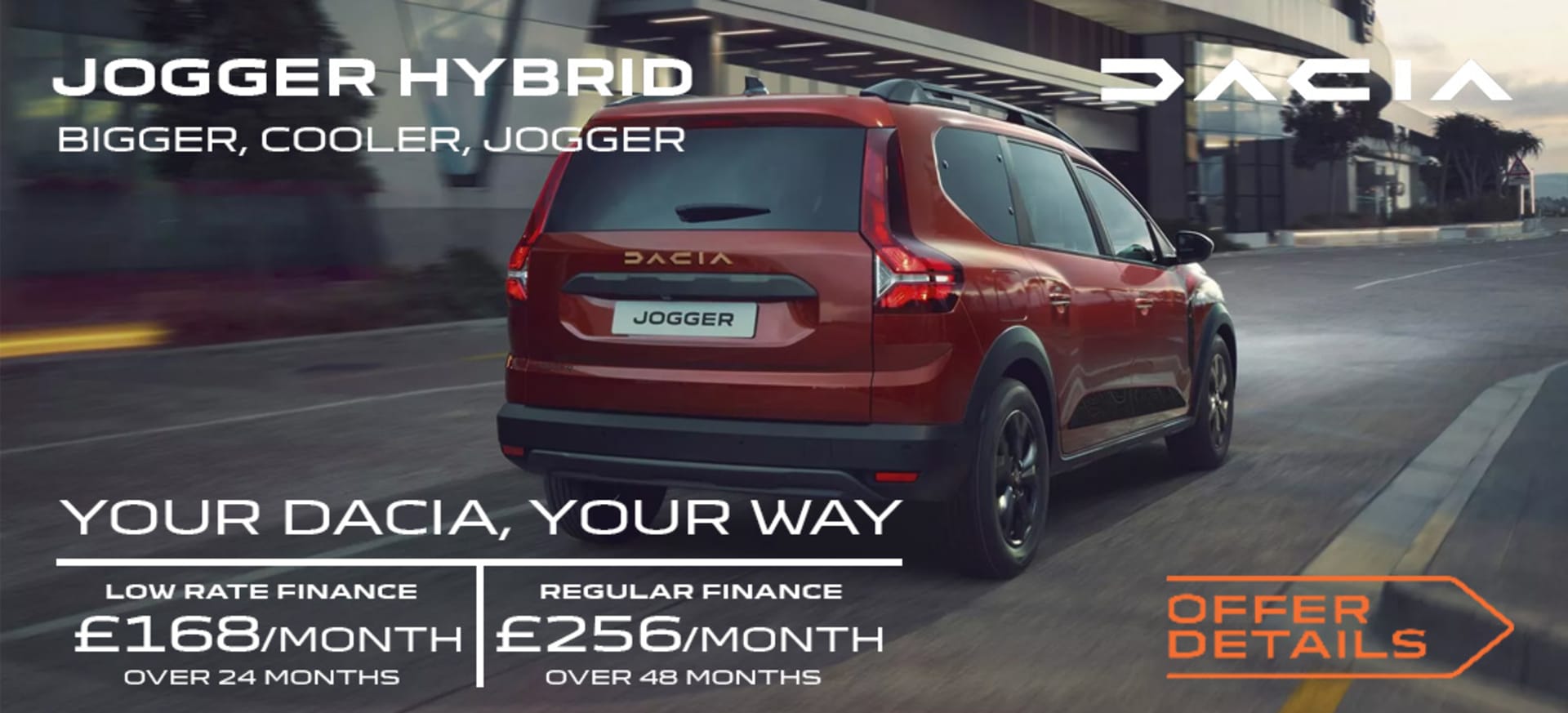 Dacia Jogger Hybrid Offers