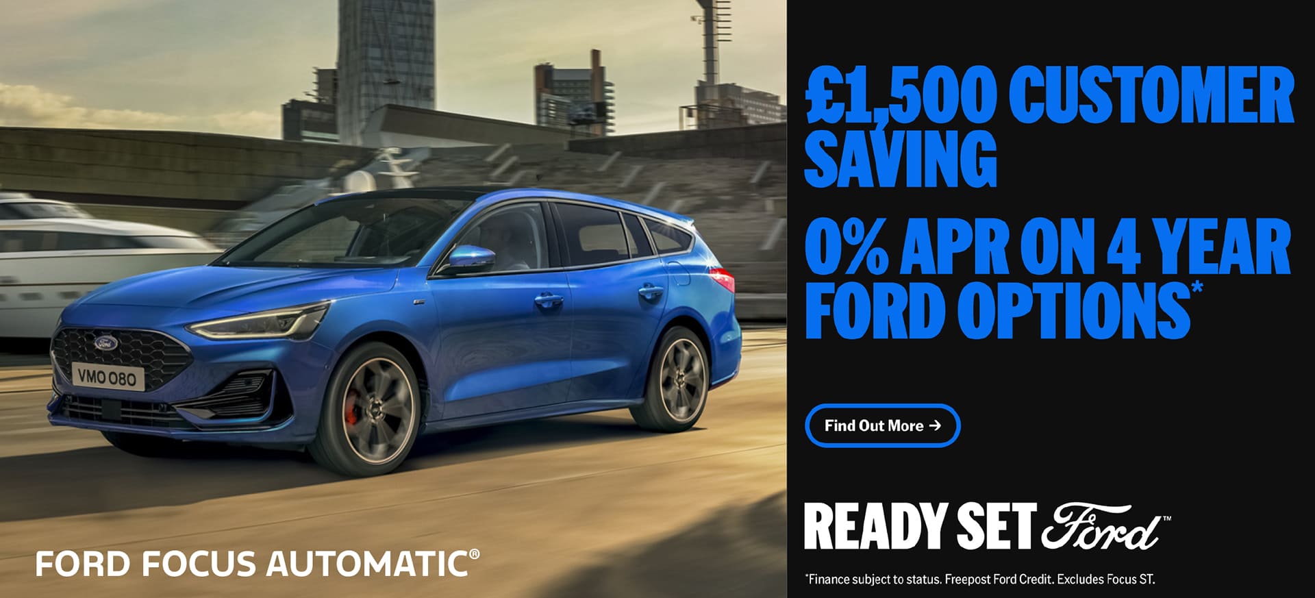Save £1,500 on a Ford Focus