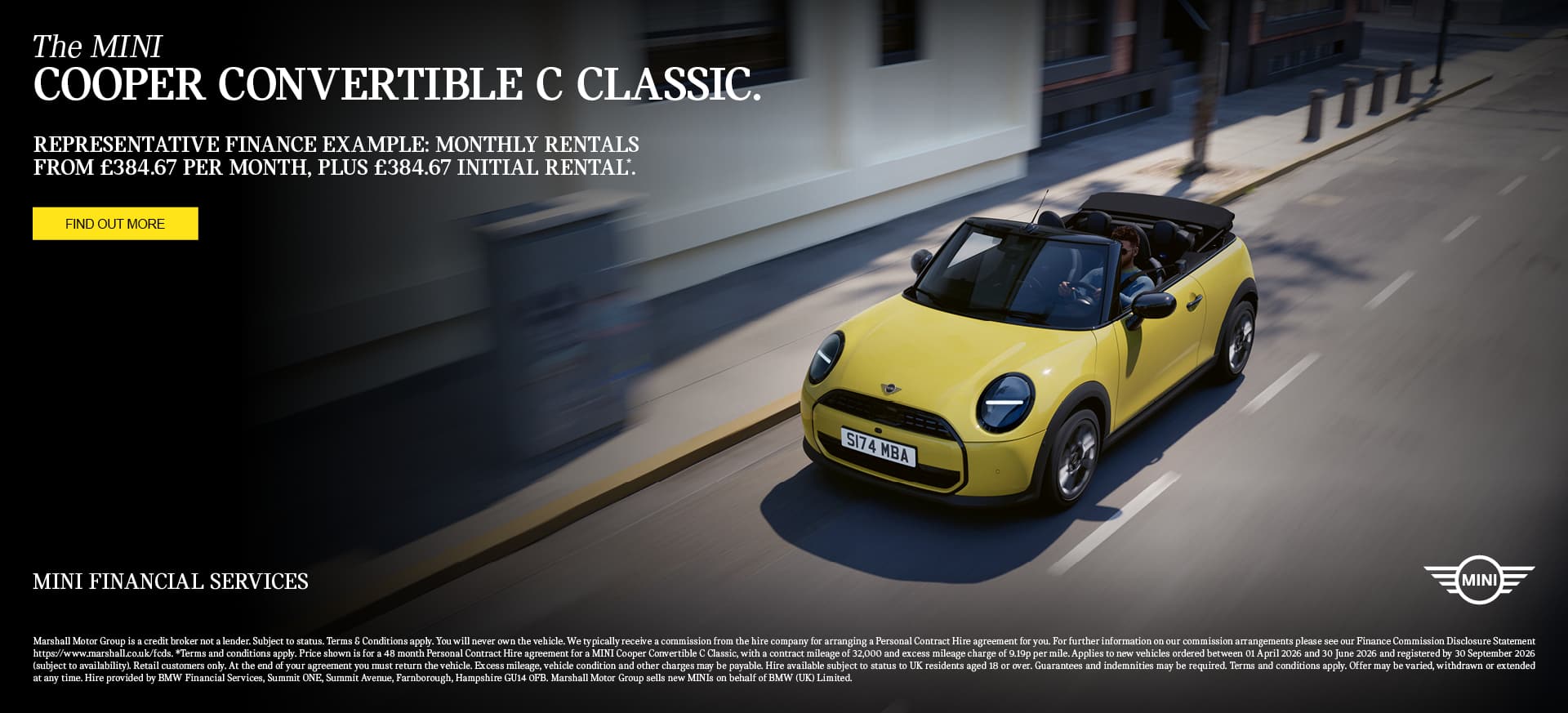 MINI COOPER CONVERTIBLE C CLASSIC