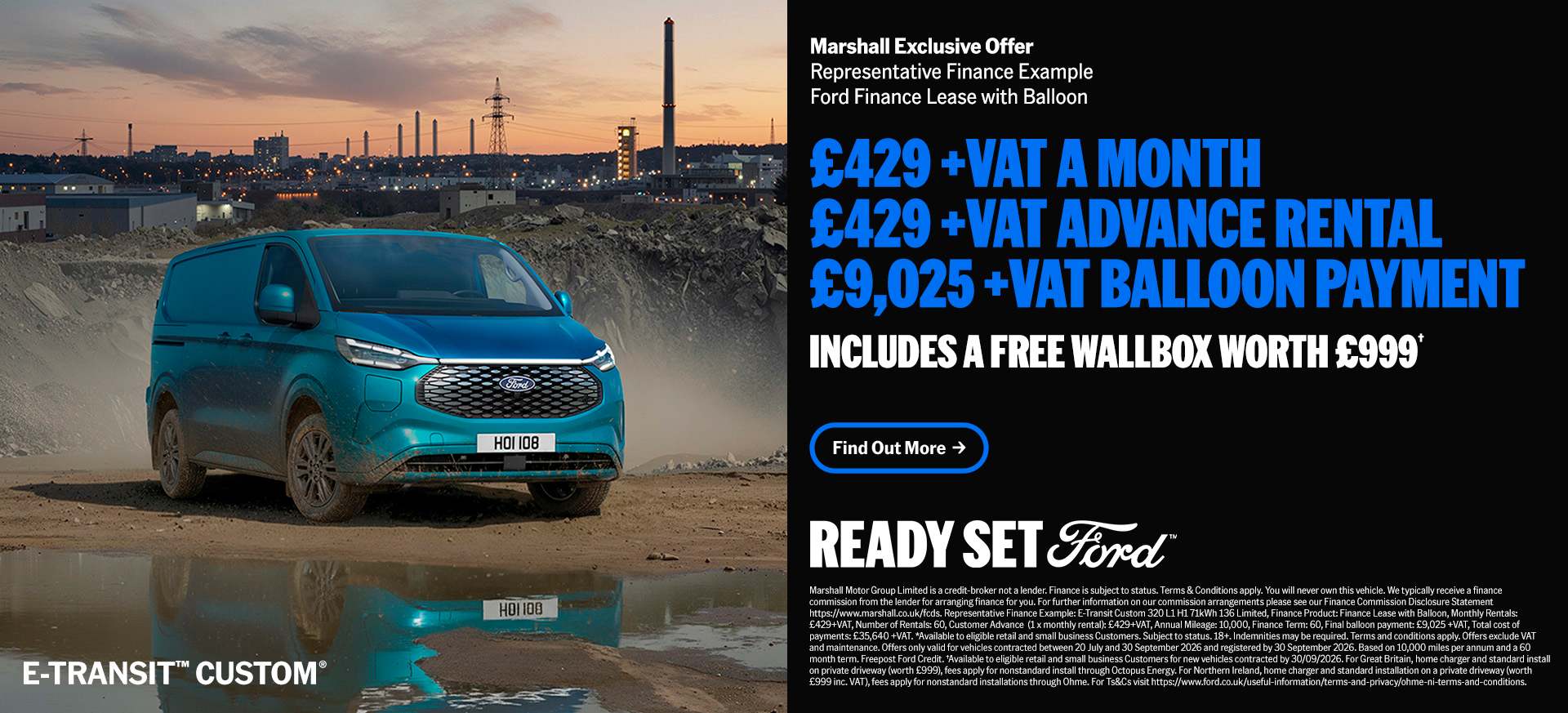 Ford eTransit Custom Offer