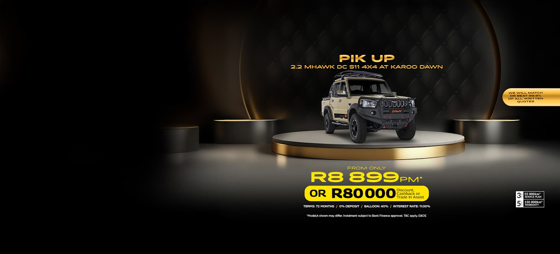 Mahindra Karoo Dawn DC S11 4X4