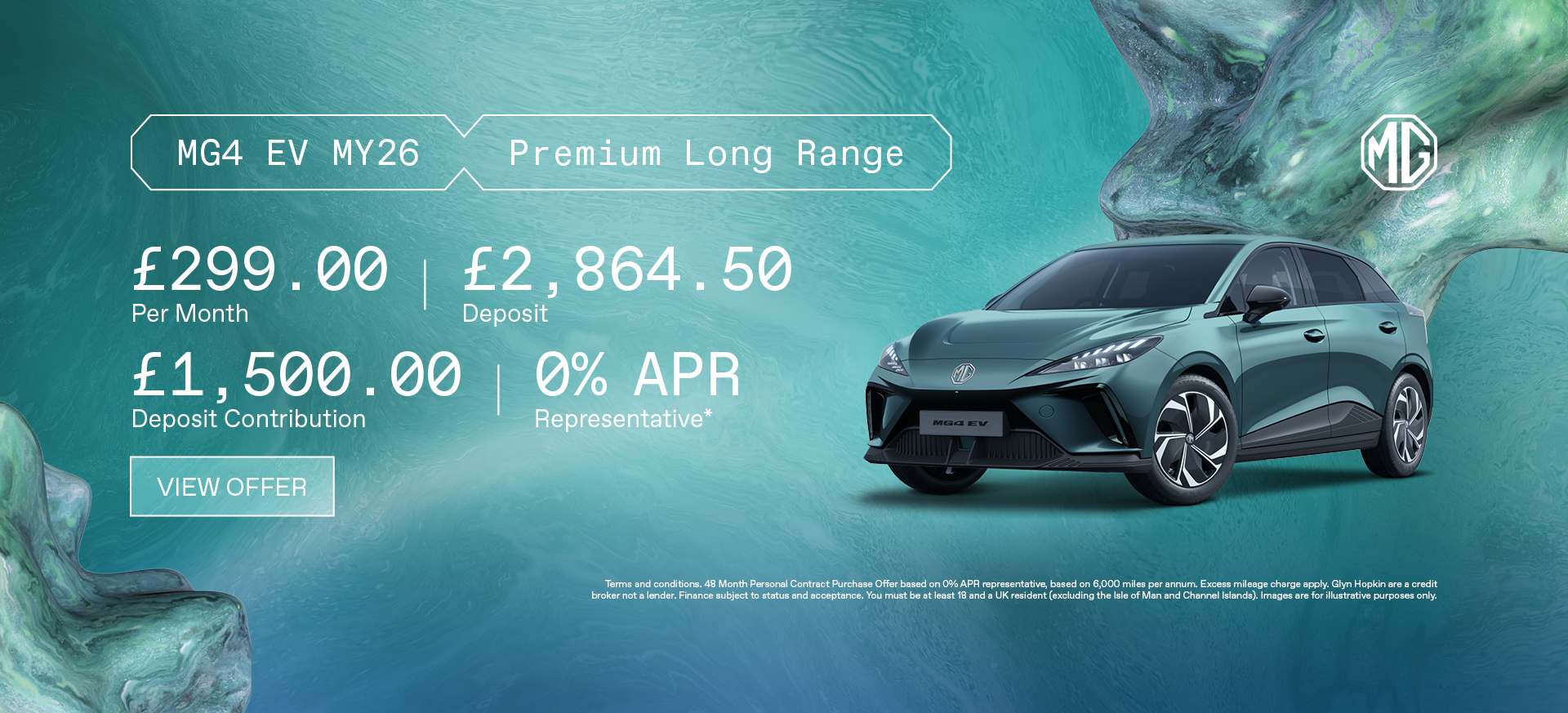 MG4 MY26 Banner