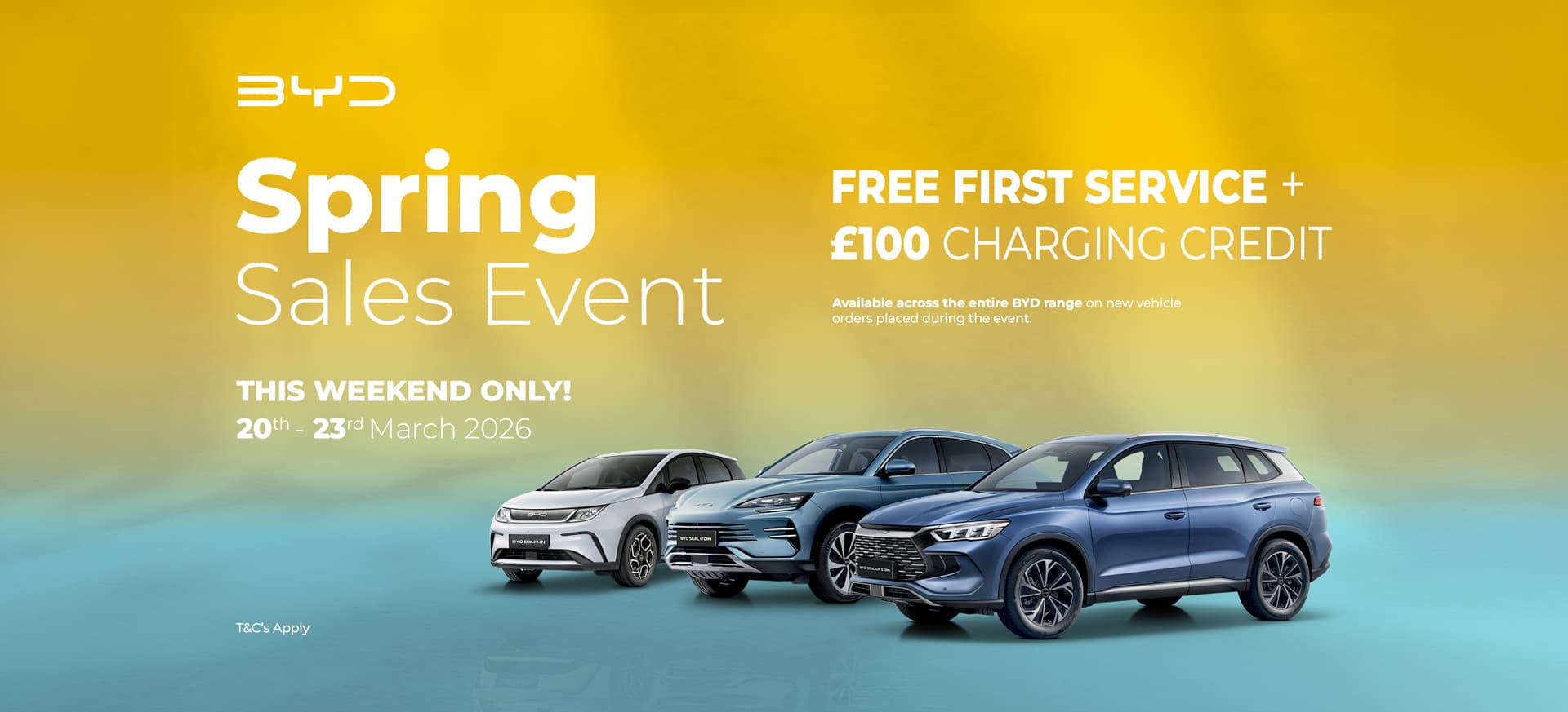 BYD Spring Sale Event