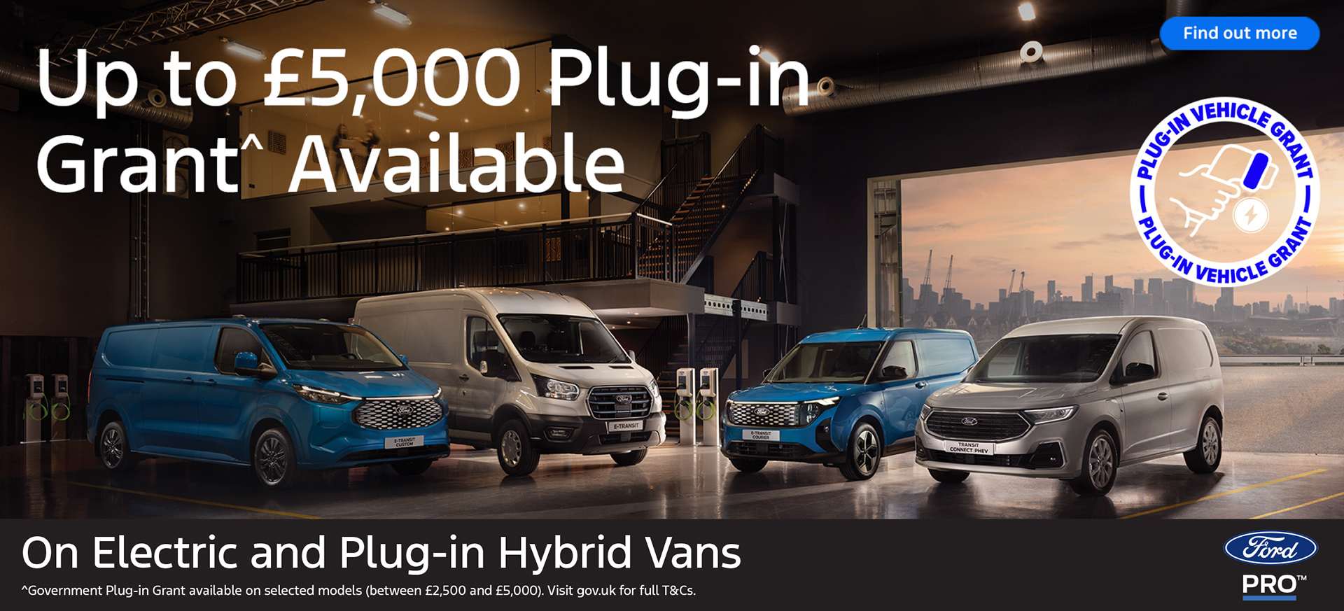£5,000 Plug in Grant
