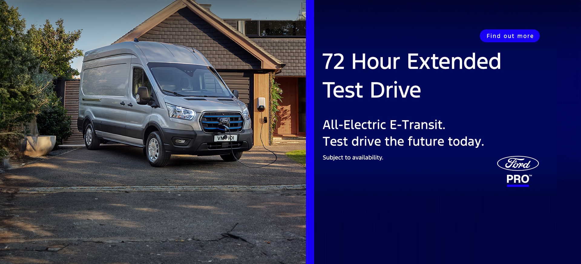 72 Hour Test Drive E-Transit 