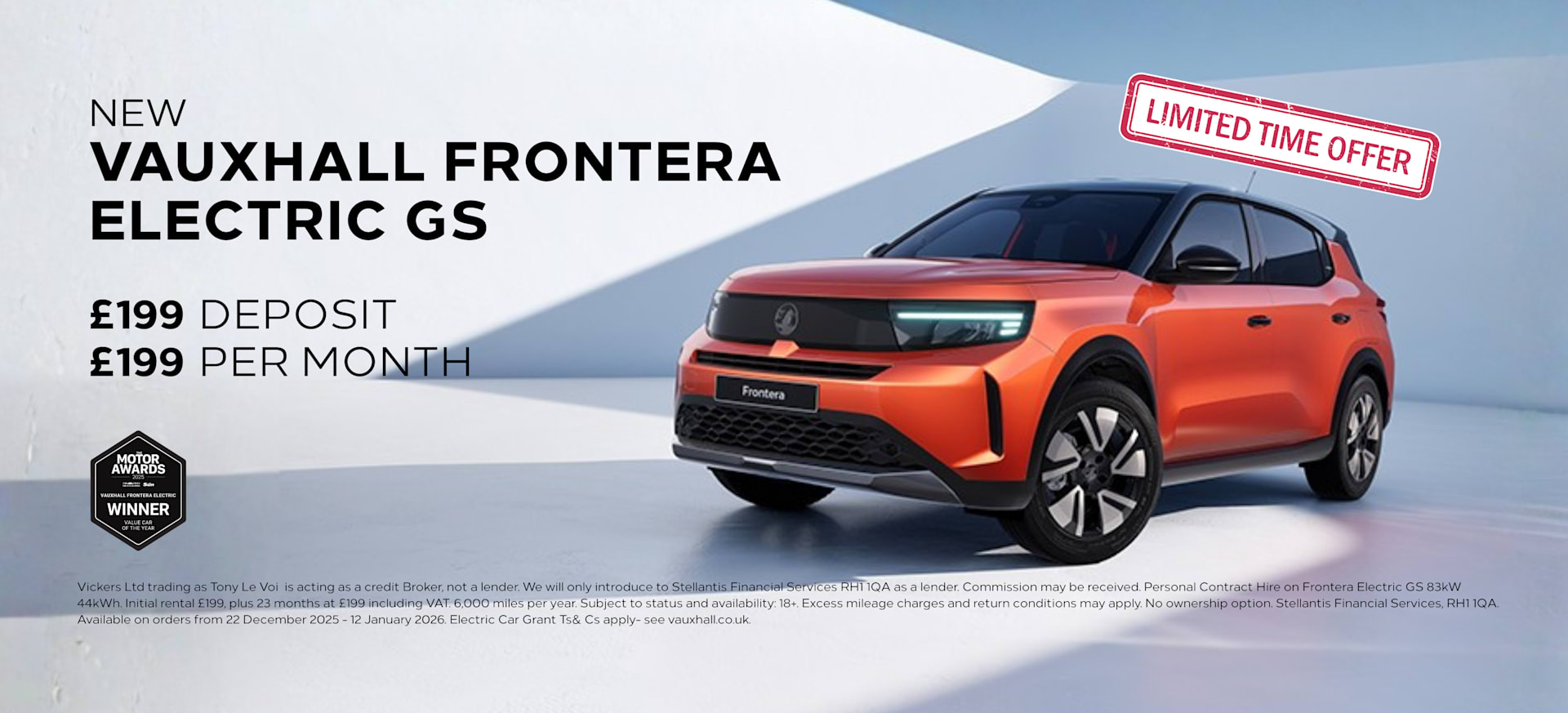 Limited Time Frontera Offer