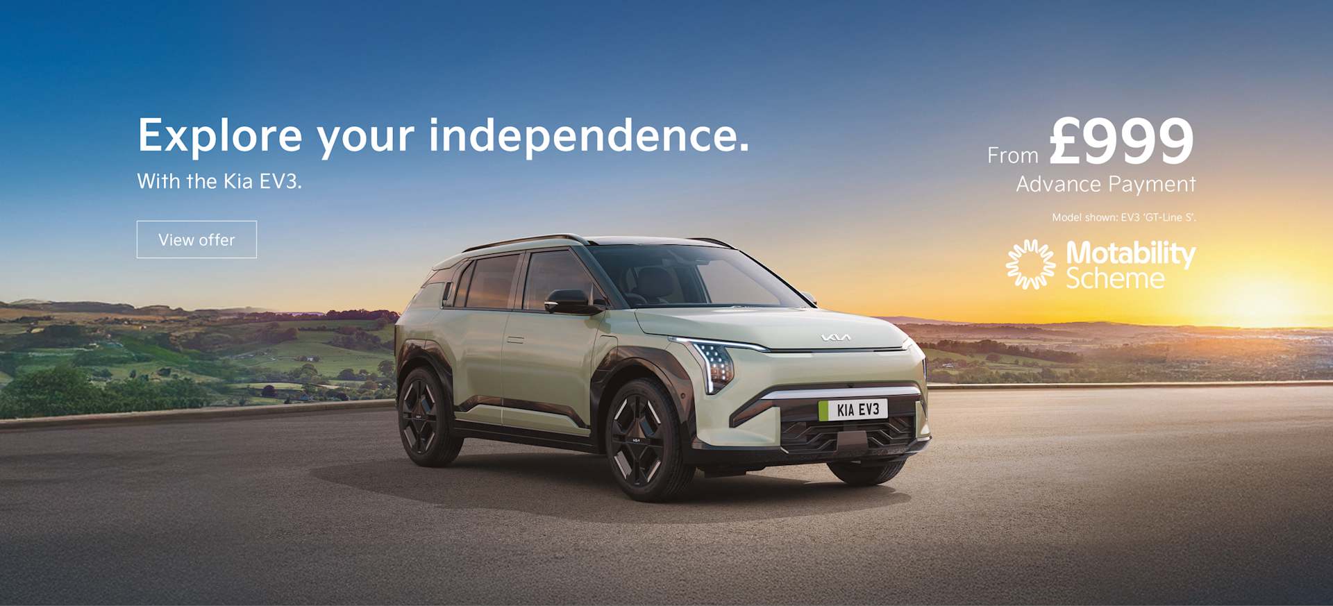 Kia EV3 motability