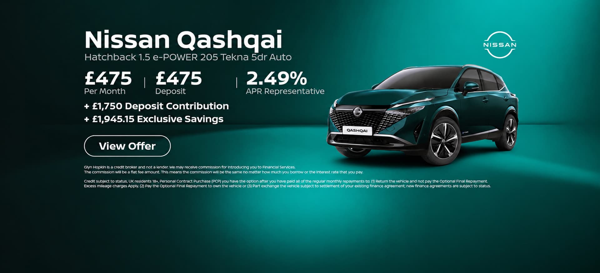 Nissan qashqai q4 banners update