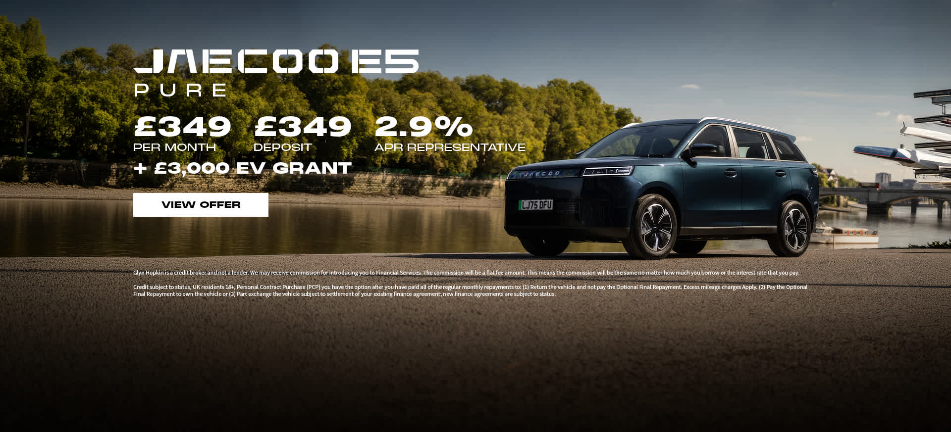 Jaecoo E5 Pure Q4 Banner