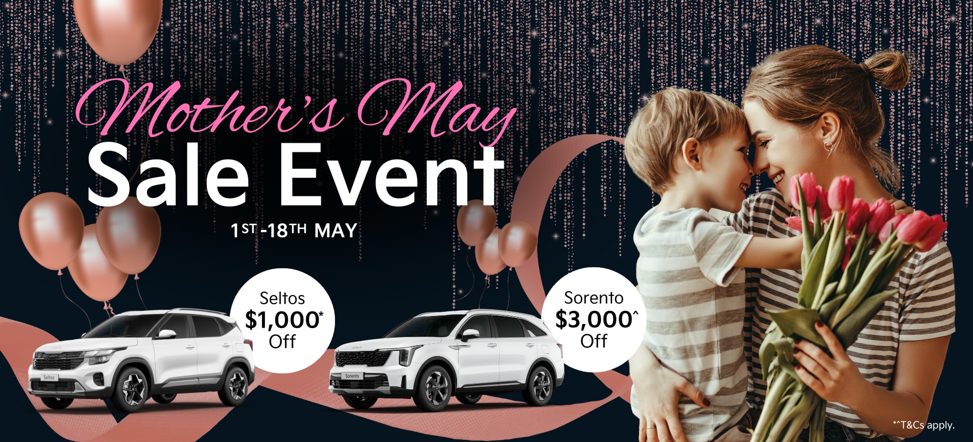 Mothers May Sale Event