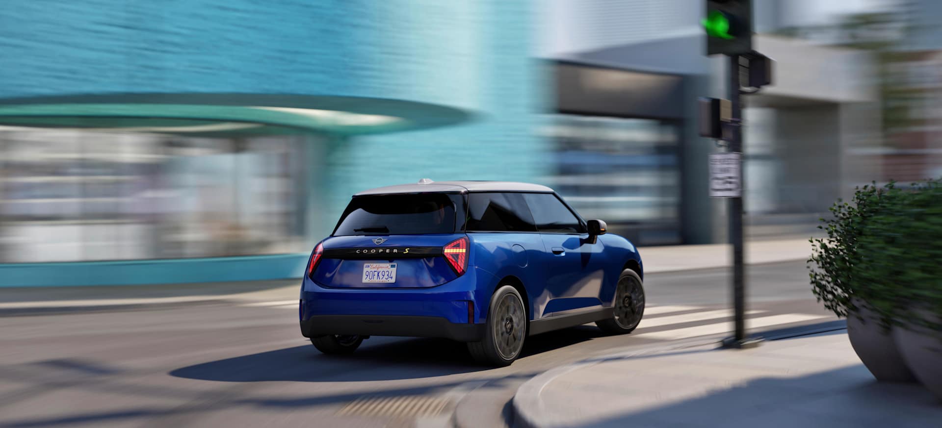 THE ALL-ELECTRIC MINI COOPER.