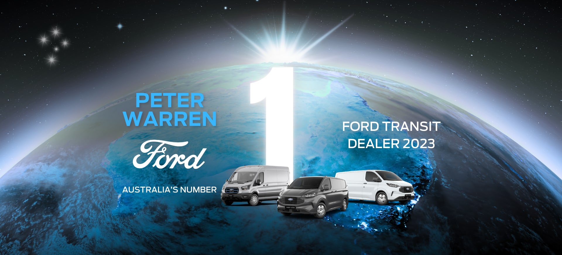 Peter Warren Ford Australia's Number 1 Transit Dealer 2022