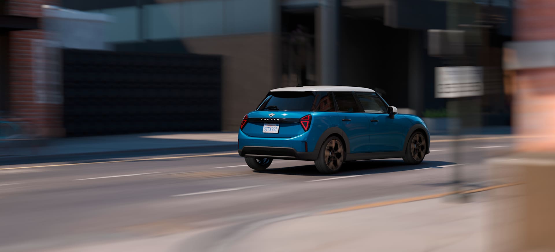 THE MINI COOPER 5-DOOR.