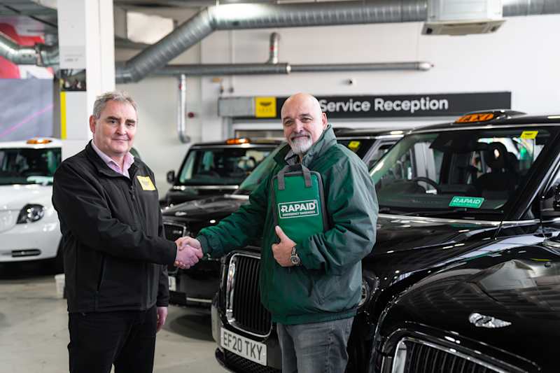 LEVC PARTNERS WITH RAPAID TO ROLL OUT LIFE-SAVING EMERGENCY BANDAGE KITS ACROSS UK BLACK CAB FLEET