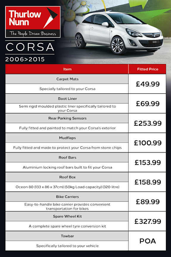 Corsad Vehicle Accessories Norfolk Bedfordshire Surrounding