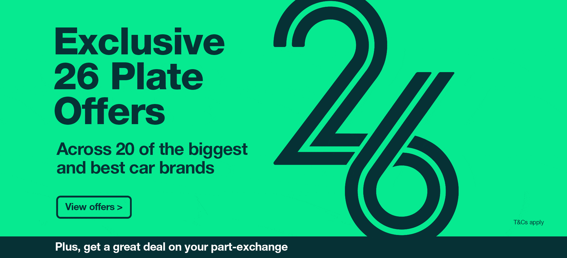 The new 26 registration plate is almost here!