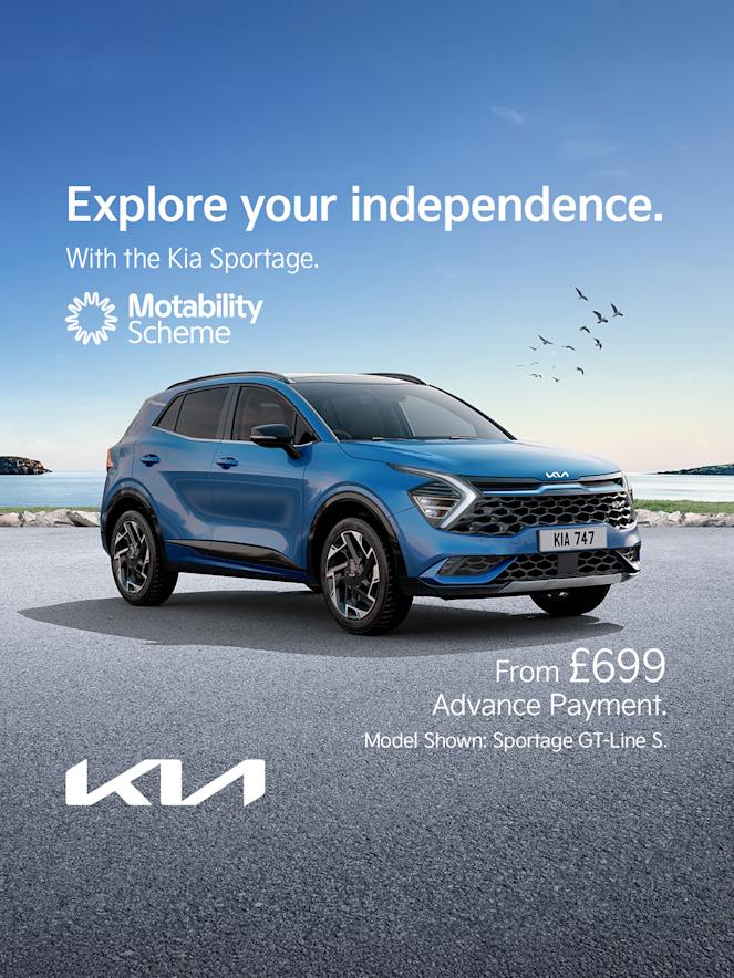 Kia Sportage on Motability