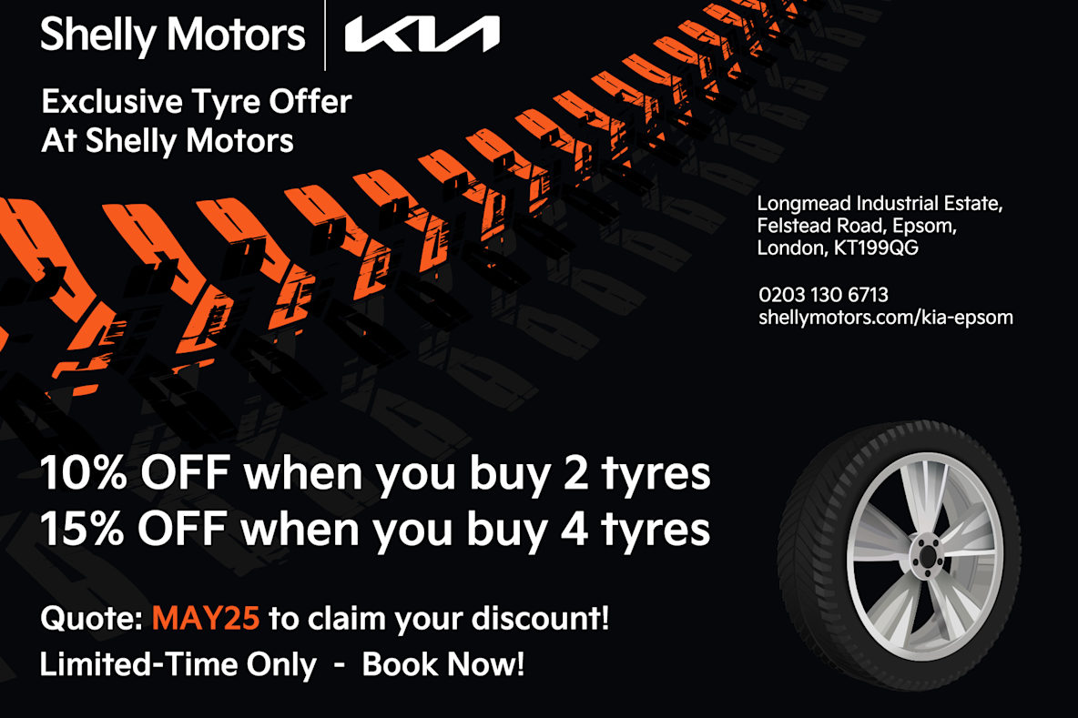 Kia Epsom tyre offer