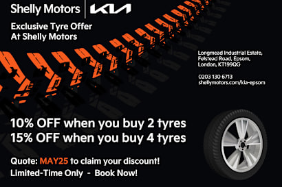 Kia Epsom tyre offer
