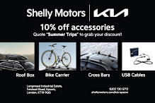10% off all Kia Shelly Motors accessories