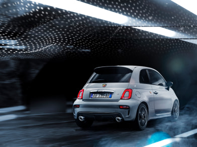 This is the new Abarth 595 hot hatchback